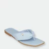 GC SHOES Reid Blue Flat Sandals