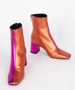 Intentionally Blank Tabatha Heeled Boot Acid Combo