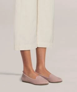 SOBEYO Women's Ballet Flats Sweater Soft Rubber Sole Shoes