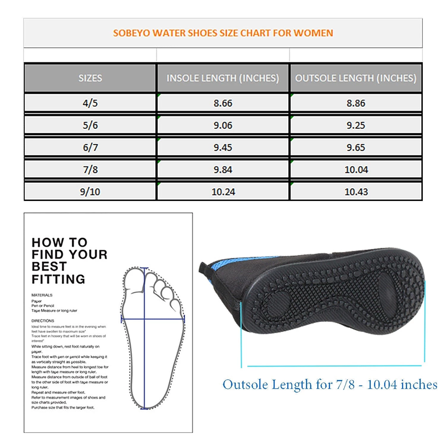 SOBEYO Women's Mary-Jane Flats Water Yoga Sports - Image 7