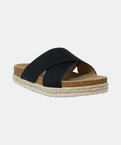 SOBEYO Women&apos;s Classic Criss Cross Platform Sandals Espadrilles