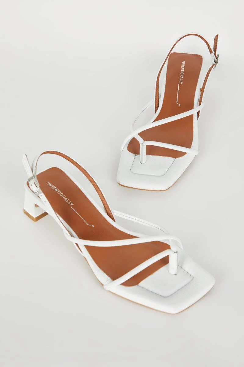 Intentionally Blank Fifi Heeled Sandal - Ice