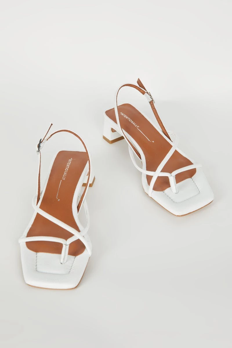 Intentionally Blank Fifi Heeled Sandal - Ice - Image 6
