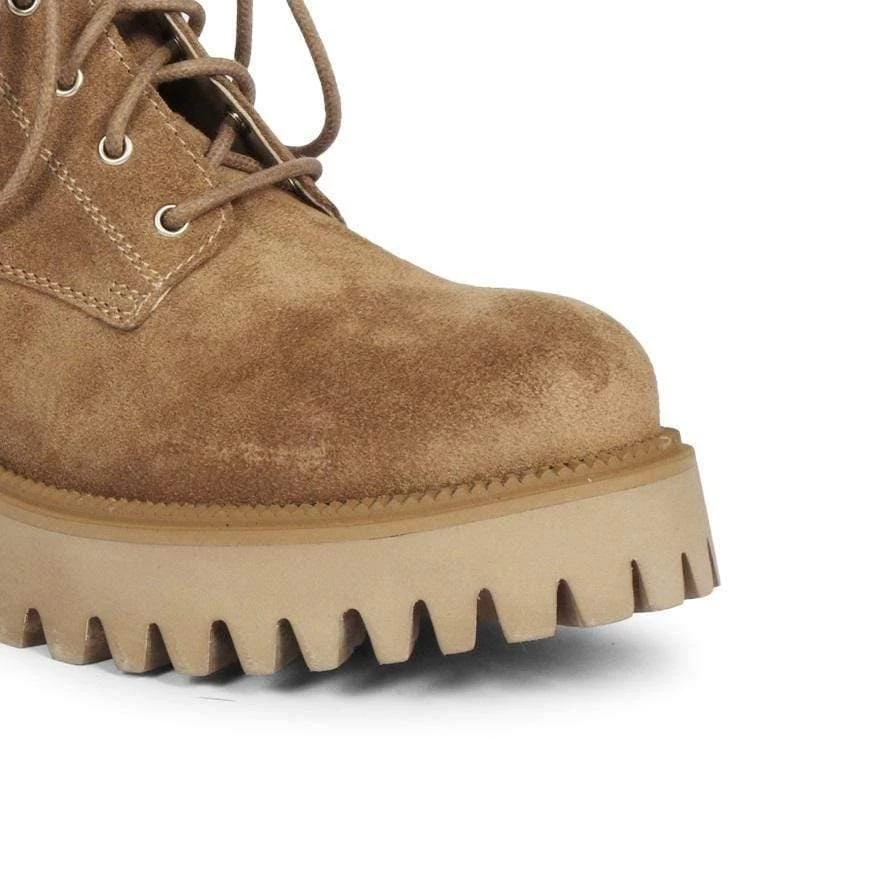 Saint G Anastasia Lace Up Boots - Beige - Image 2