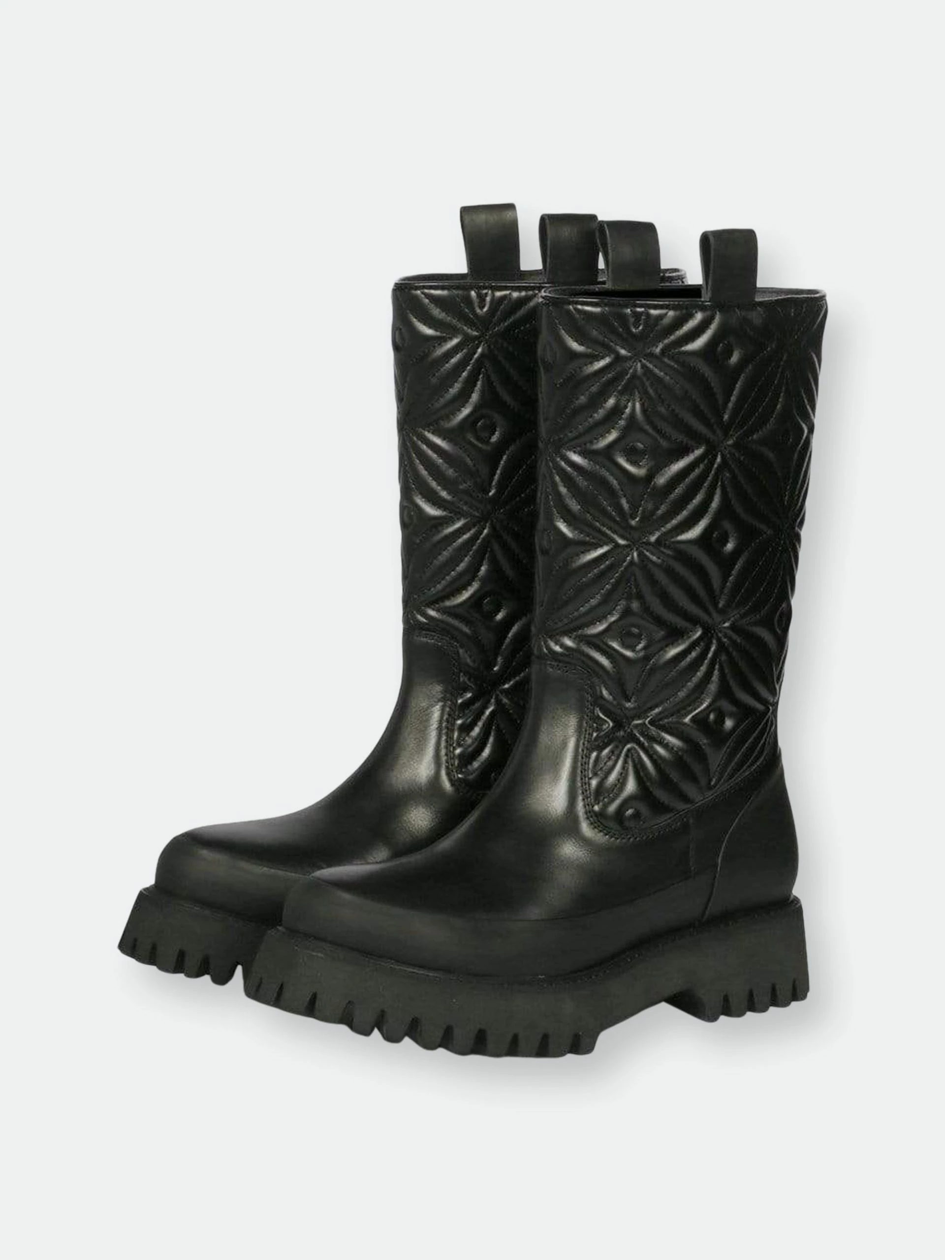 Saint G Megan Embroidered Pull On Boots