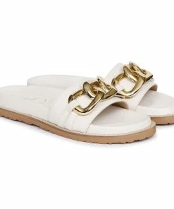 Saint G Keira Off White Slide