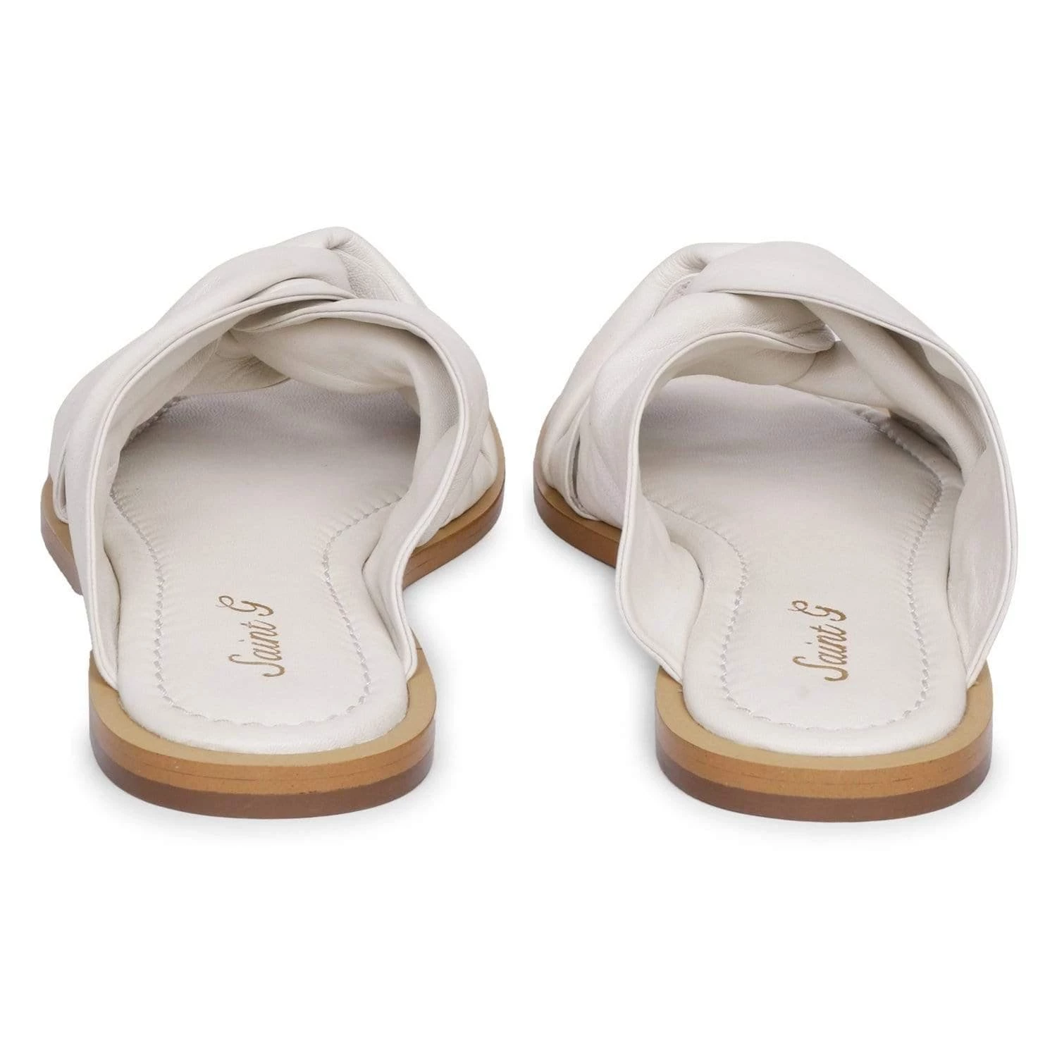 Saint G Taylor Off White Slides - Image 2