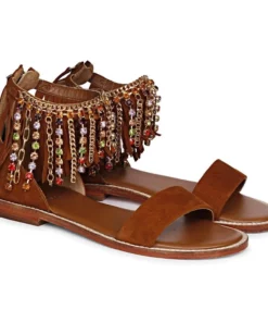 Saint G Fleur - Cuoio Suede