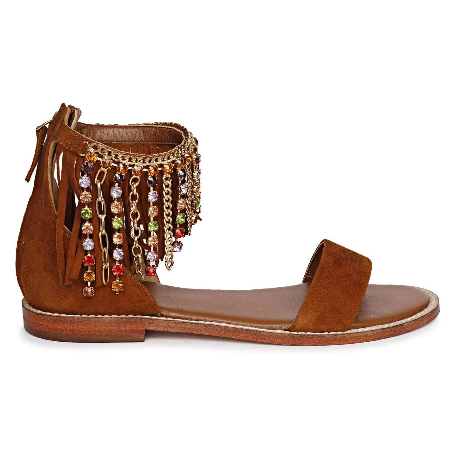 Saint G Fleur - Cuoio Suede - Image 3