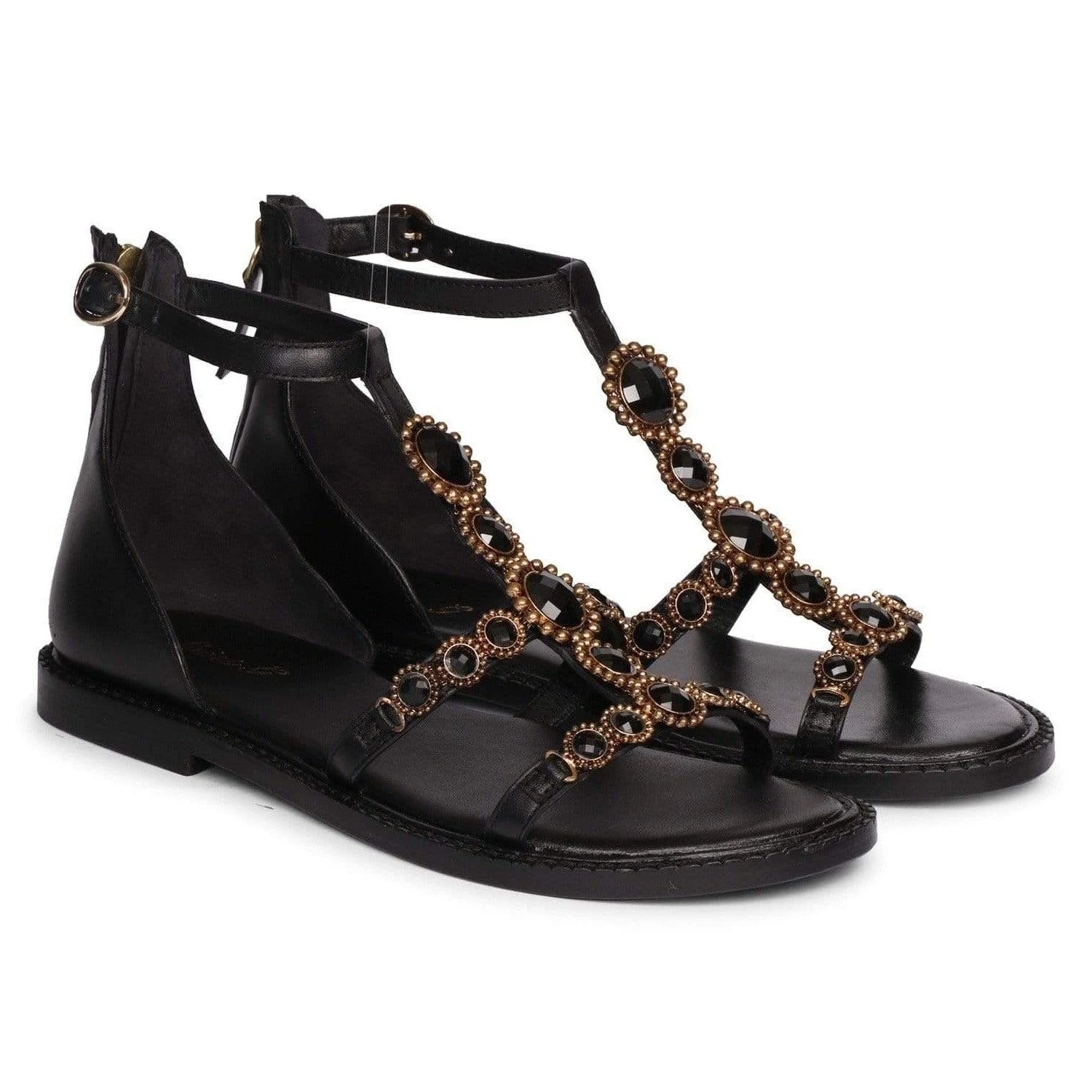 Saint G Lauren Black Leather