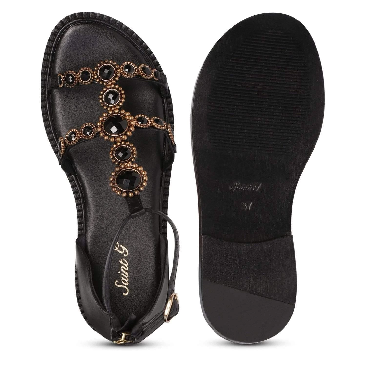 Saint G Lauren Black Leather - Image 6