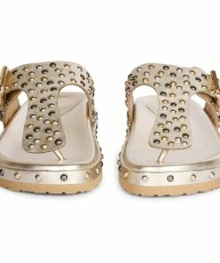 Saint G Boston Slippers - Platin