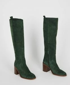 Intentionally Blank Port Tall Barn Boot Forest Suede