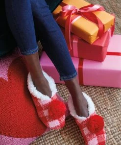 Shiraleah Chlo Slippers, Red