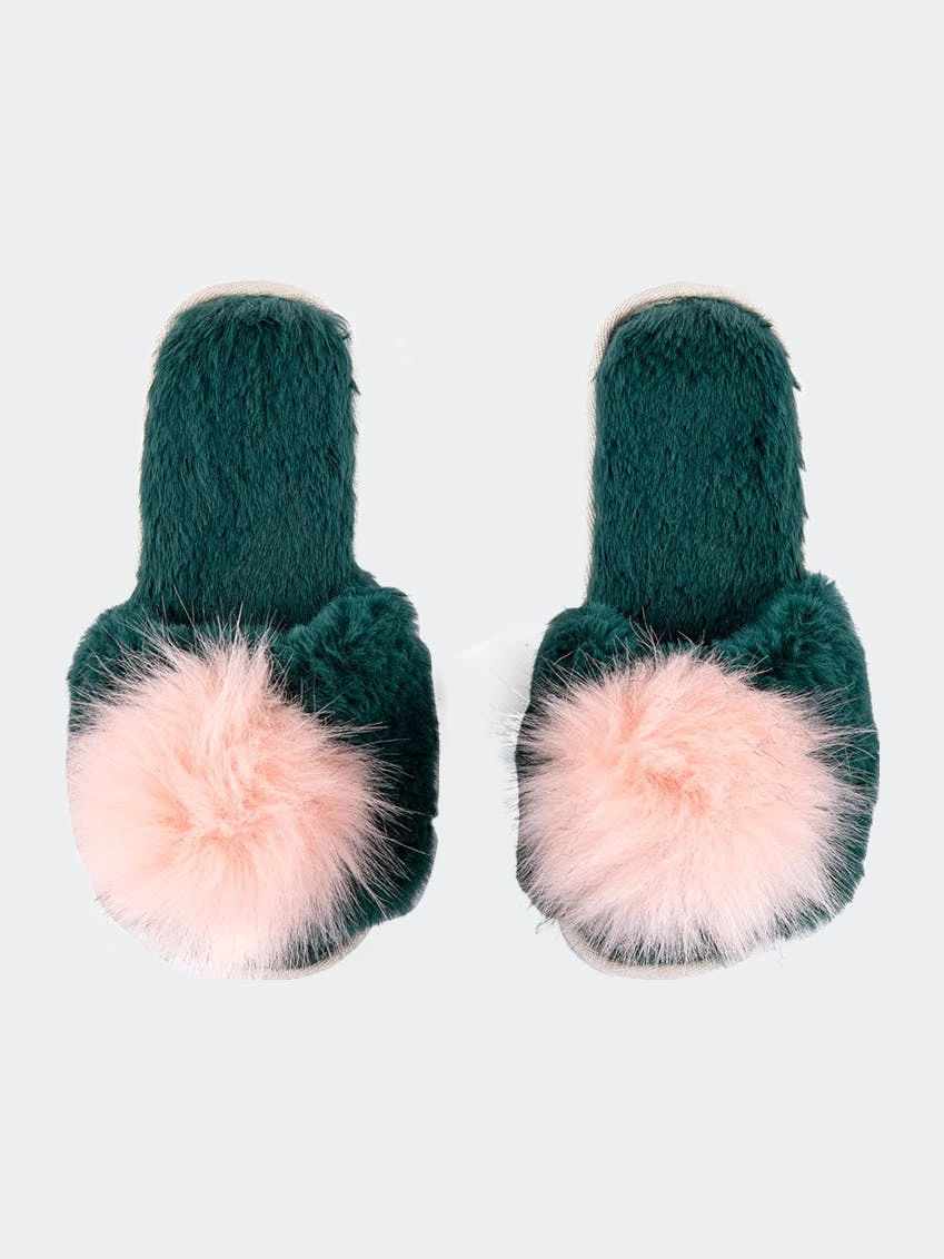 Shiraleah Amor Slippers, Green