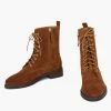 Intentionally Blank Elaine Lace Up Boot - Chestnut