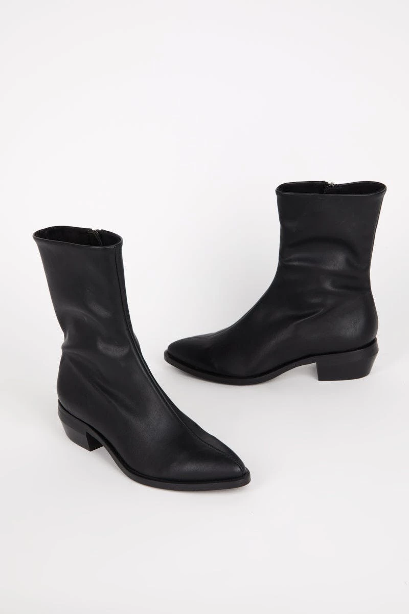 Intentionally Blank Maison Tall Boot - Black Vegan