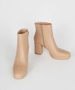 Intentionally Blank Rachel Heeled Boot Clay