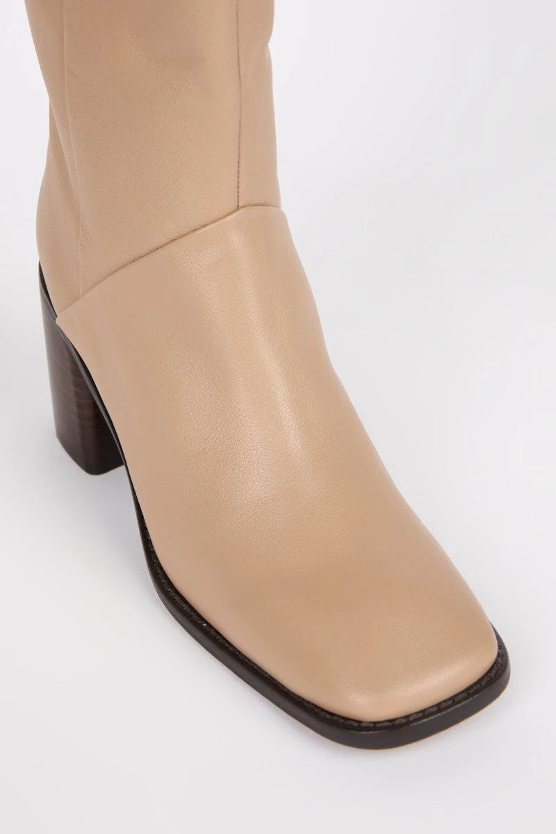 Intentionally Blank Coucou Tall Heeled Boot - Clay - Image 4