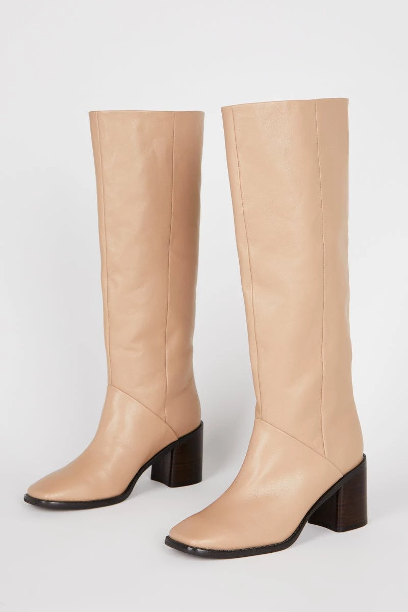 Intentionally Blank Coucou Tall Heeled Boot - Clay - Image 3