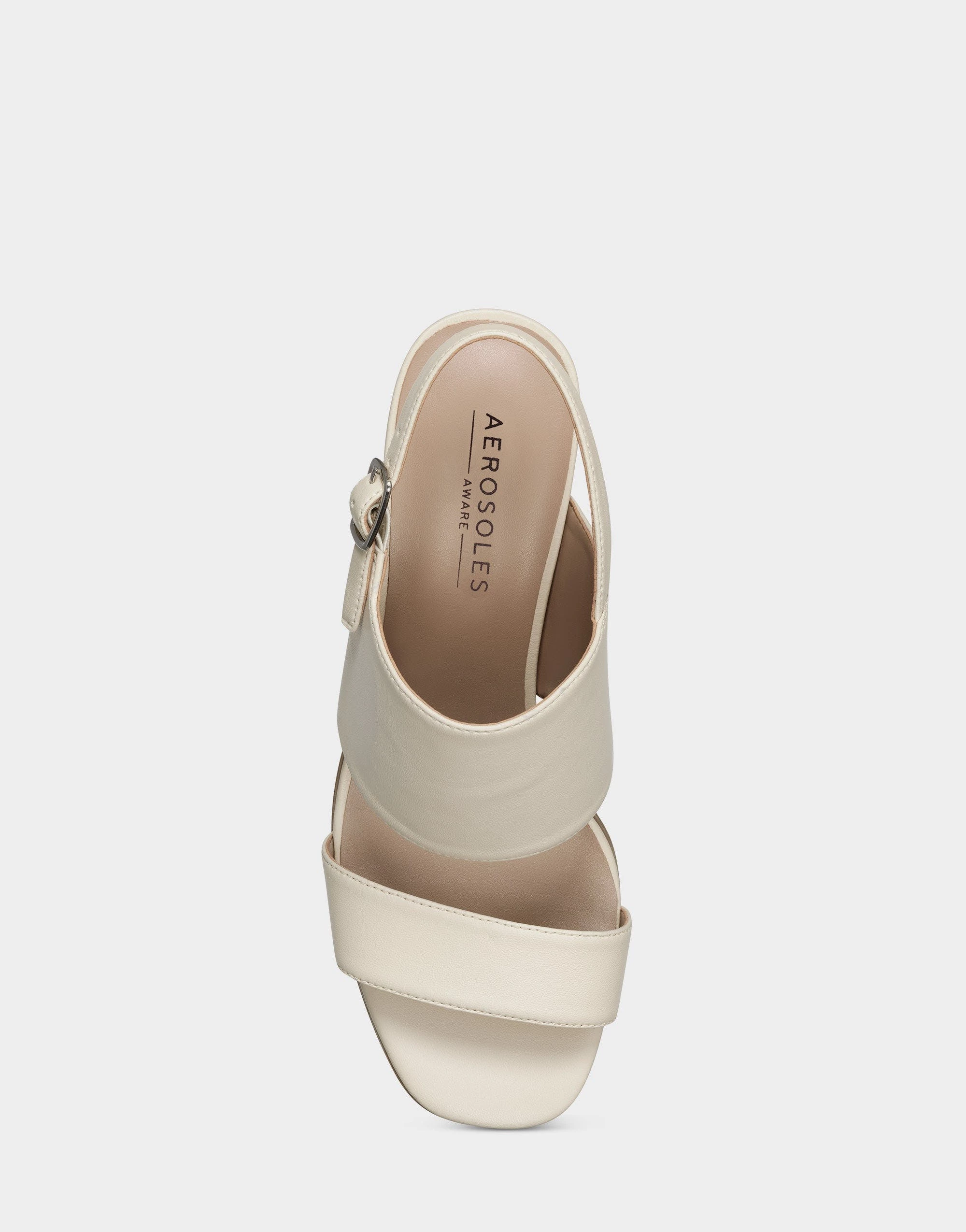 Aerosoles Emmex Sandal - Off White - Image 3