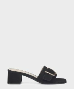 Aerosoles Evvie Sandal - Black Suede