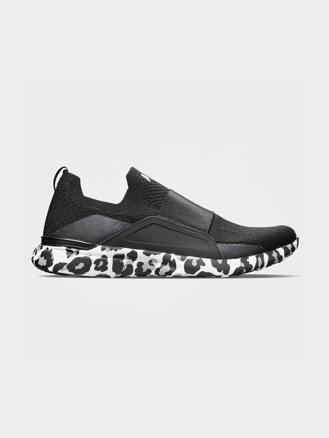 APL - Athletic Propulsion Labs Women's TechLoom Bliss Sneaker - Black/White/Leopard