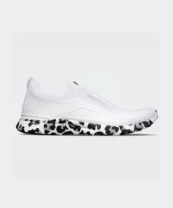 APL - Athletic Propulsion Labs Women&apos;s TechLoom Bliss Sneaker - White/Black/Leopard