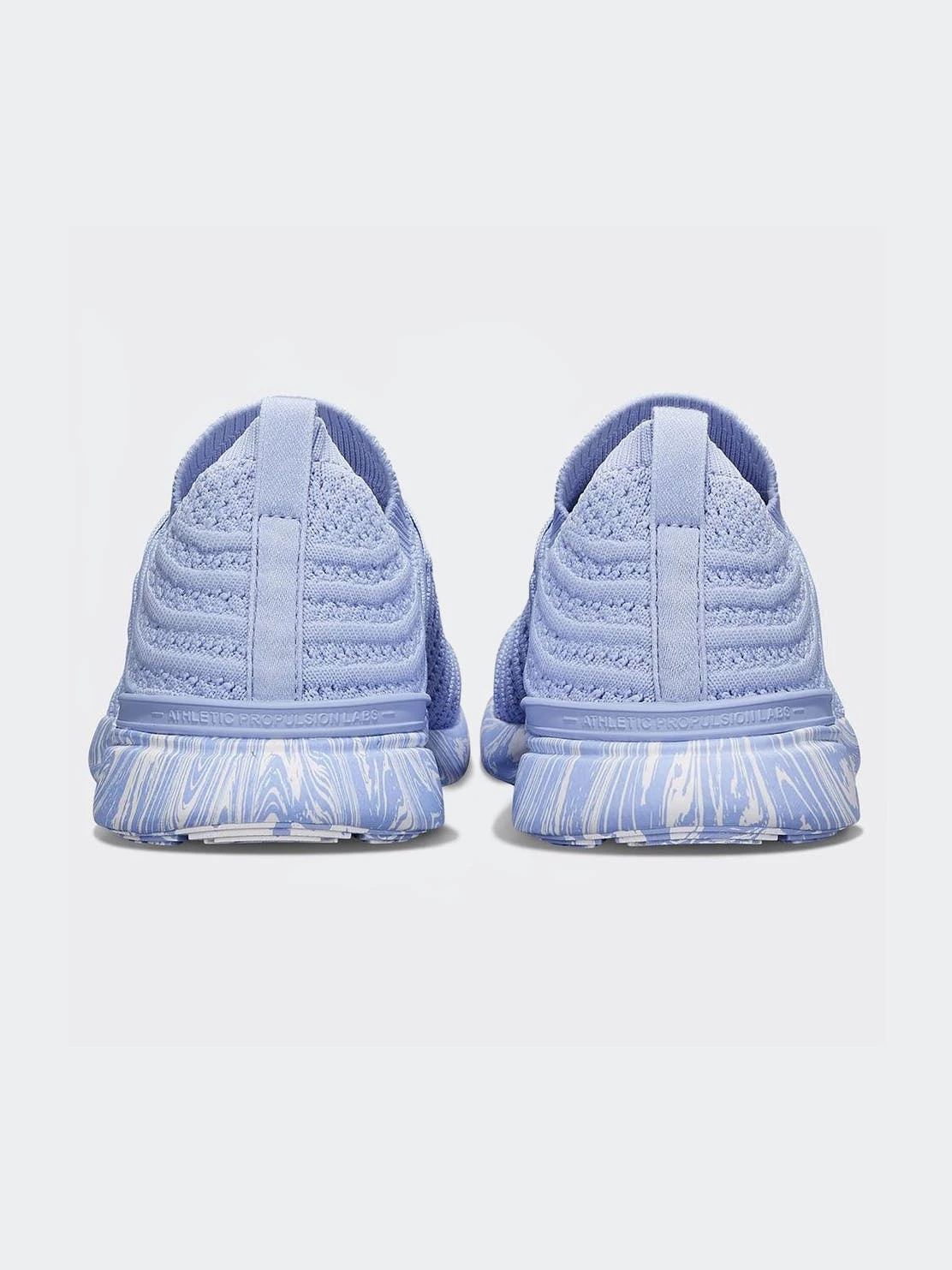 APL - Athletic Propulsion Labs Women's TechLoom Wave Shoe - Bellflower / White / Marble - Image 3