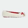 Katy Perry The Evie Christmas Flat - Off White/True Red