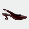 Katy Perry The Laterr Sling Back Sandal - Burgundy