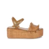 Saint G Claire Woven Platform Sandal