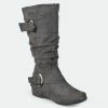 Journee Collection Women&apos;s Wide Calf Jester-01 Boot