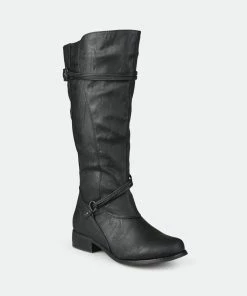 Journee Collection Women&apos;s Extra Wide Calf Harley Boot