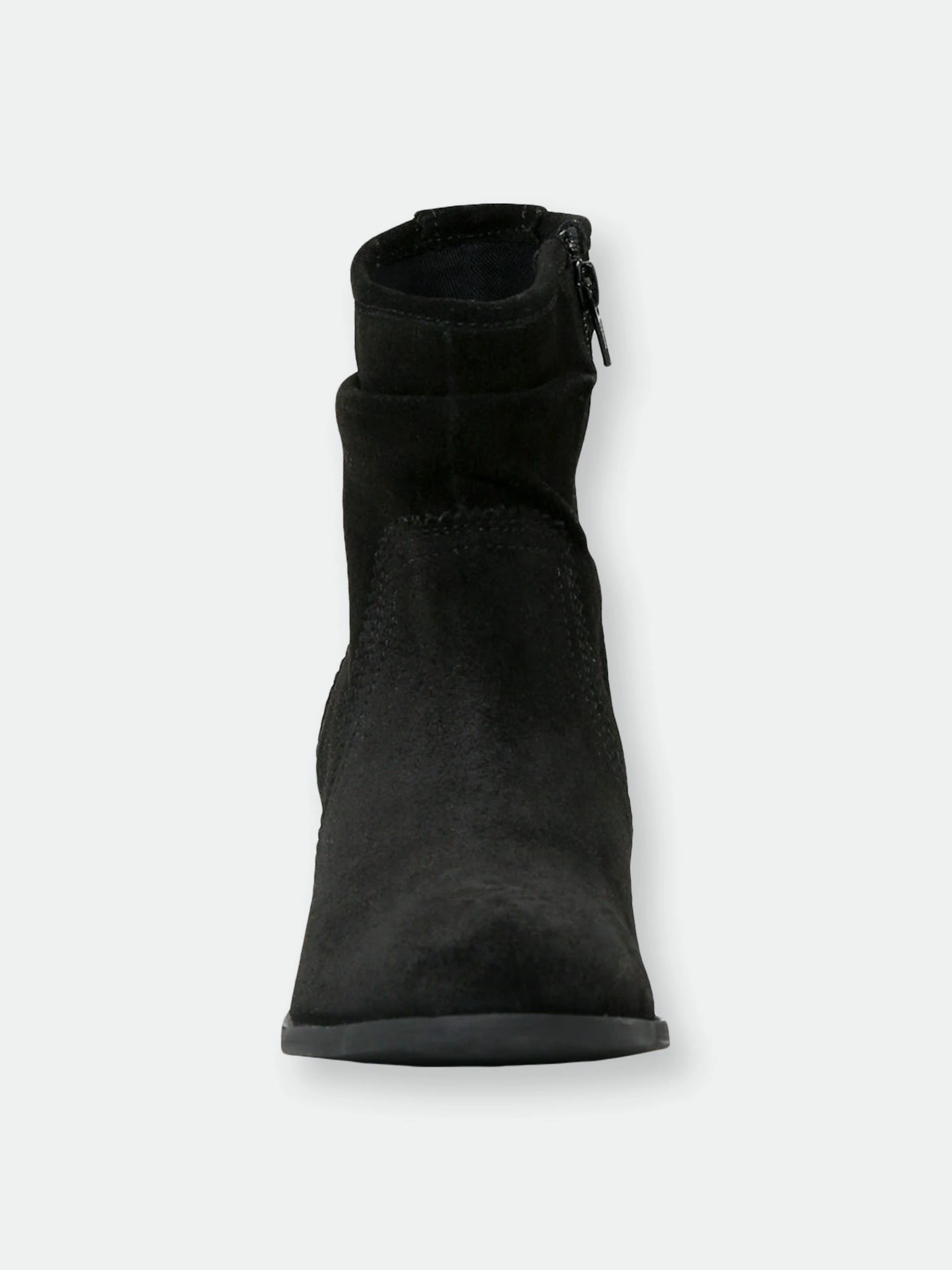 Rag & Co Bowie Stacked Heel Leather Boots - Image 4