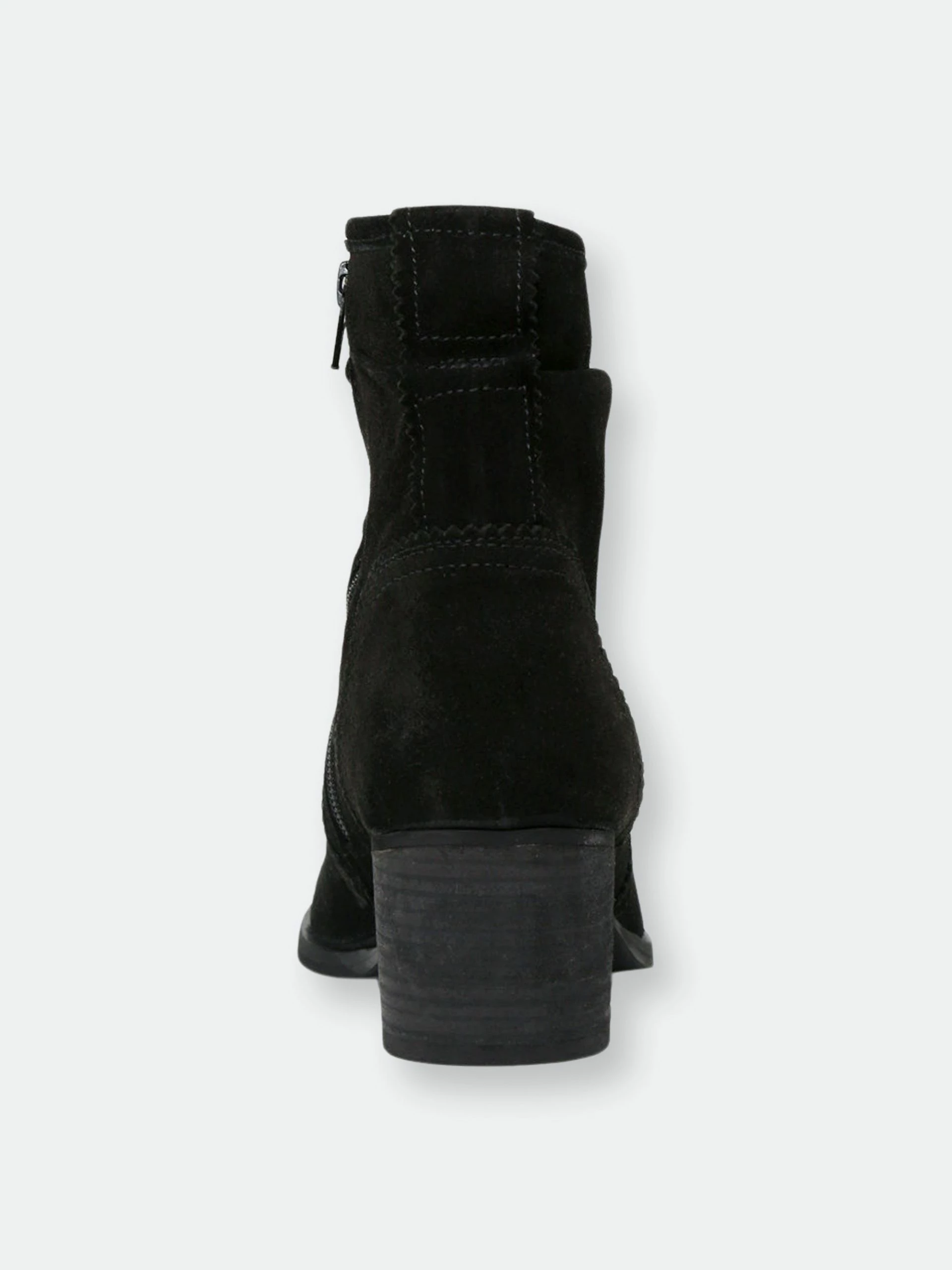 Rag & Co Bowie Stacked Heel Leather Boots - Image 5
