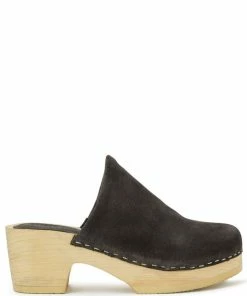 Rag & Co Darcie Suede Clogs