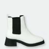 Rag & Co Theron Chelsea Upfront White Boot