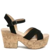 Rag & Co Ulla High Heeled Block Sandal