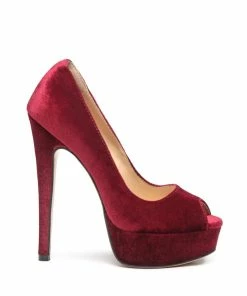 Rag & Co Brielle High Heel Peep Toe Stiletto