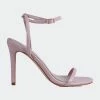 Rag & Co Blondes Pink Croc High Heeled Sandal
