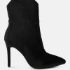 Rag & Co Nat Love Black Velvet Cow Girl Boot