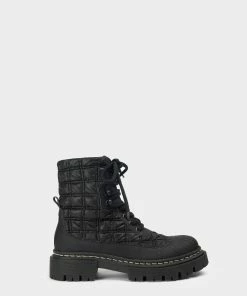 Anaki Paris Salta Black Quilted Boots