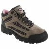 Dek Womens/Ladies Grassmere Lace-Up Ankle Trek & Trail Boots - Gray/Pink