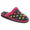Sleepers Womens/Ladies Donna Mule Slippers (Fuchsia/Multi)