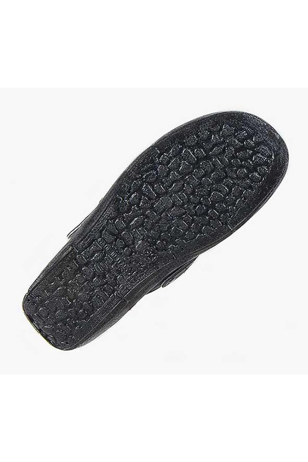 Dek Womens/Ladies Swivel Bar Clogs - Black - Image 2