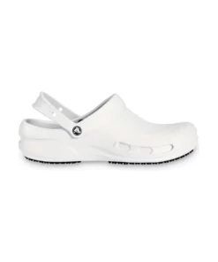 Crocs Unisex Bistro 10075 Work Clogs (White)