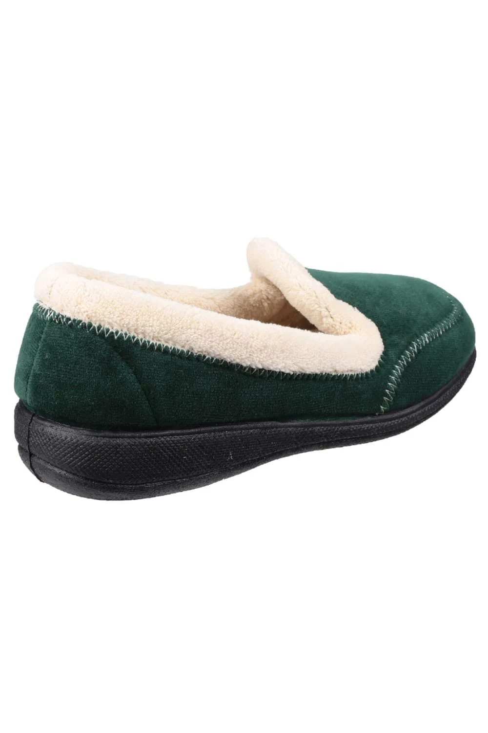 Fleet & Foster Womens/Ladies Maier Classic Slippers - Green - Image 2