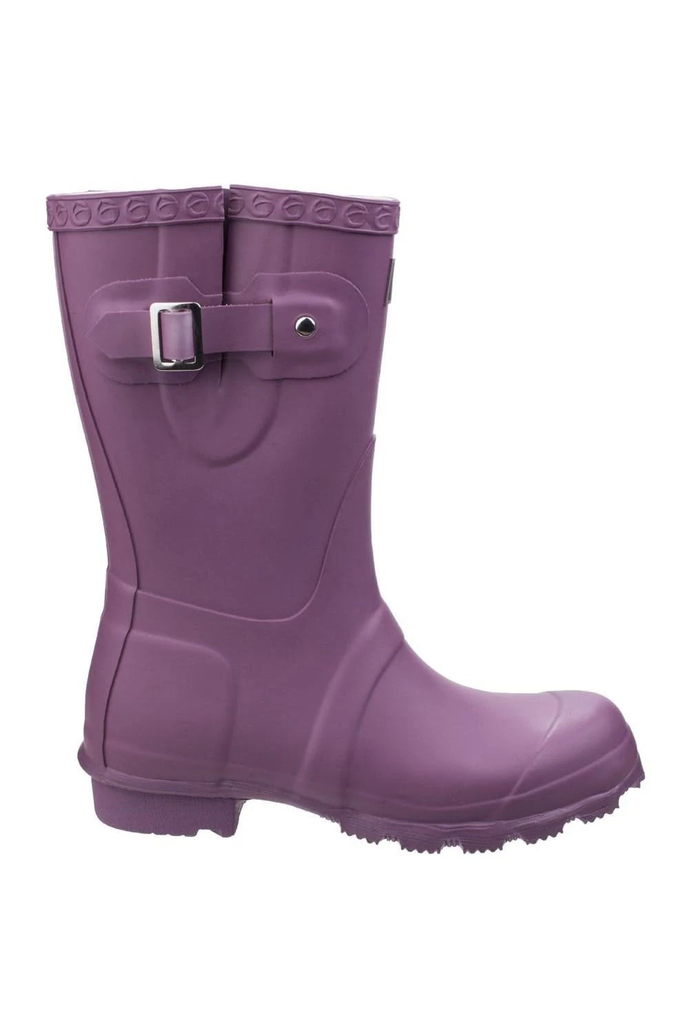 Cotswold Womens/Ladies Windsor Short Waterproof Pull On Rain Boots - Purple - Image 2