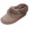 Eastern Counties Leather Womens/Ladies Sheepskin Lined Slipper Boots (Mink)
